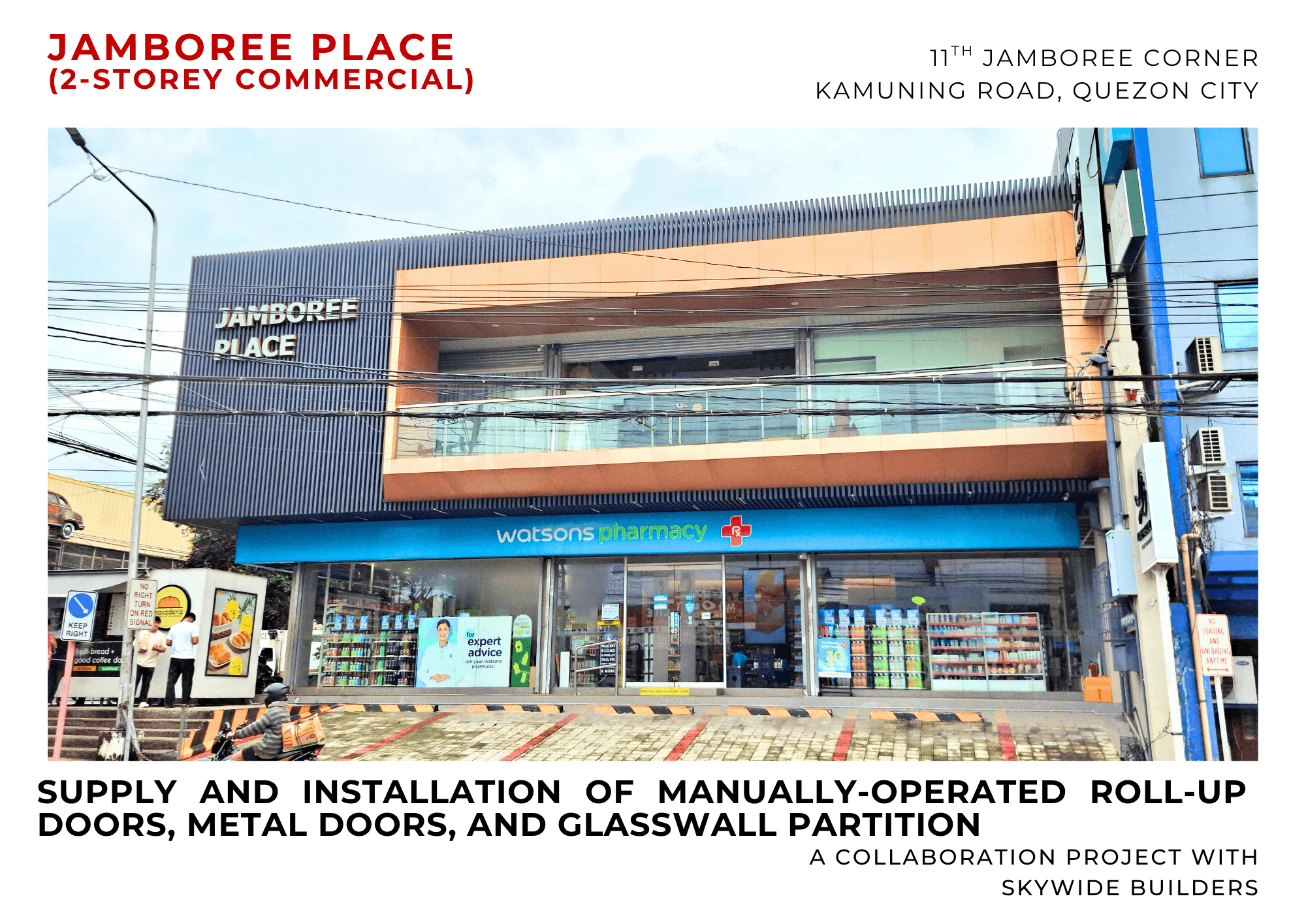 2-STOREY COMMERCIAL BUILDING project showcase