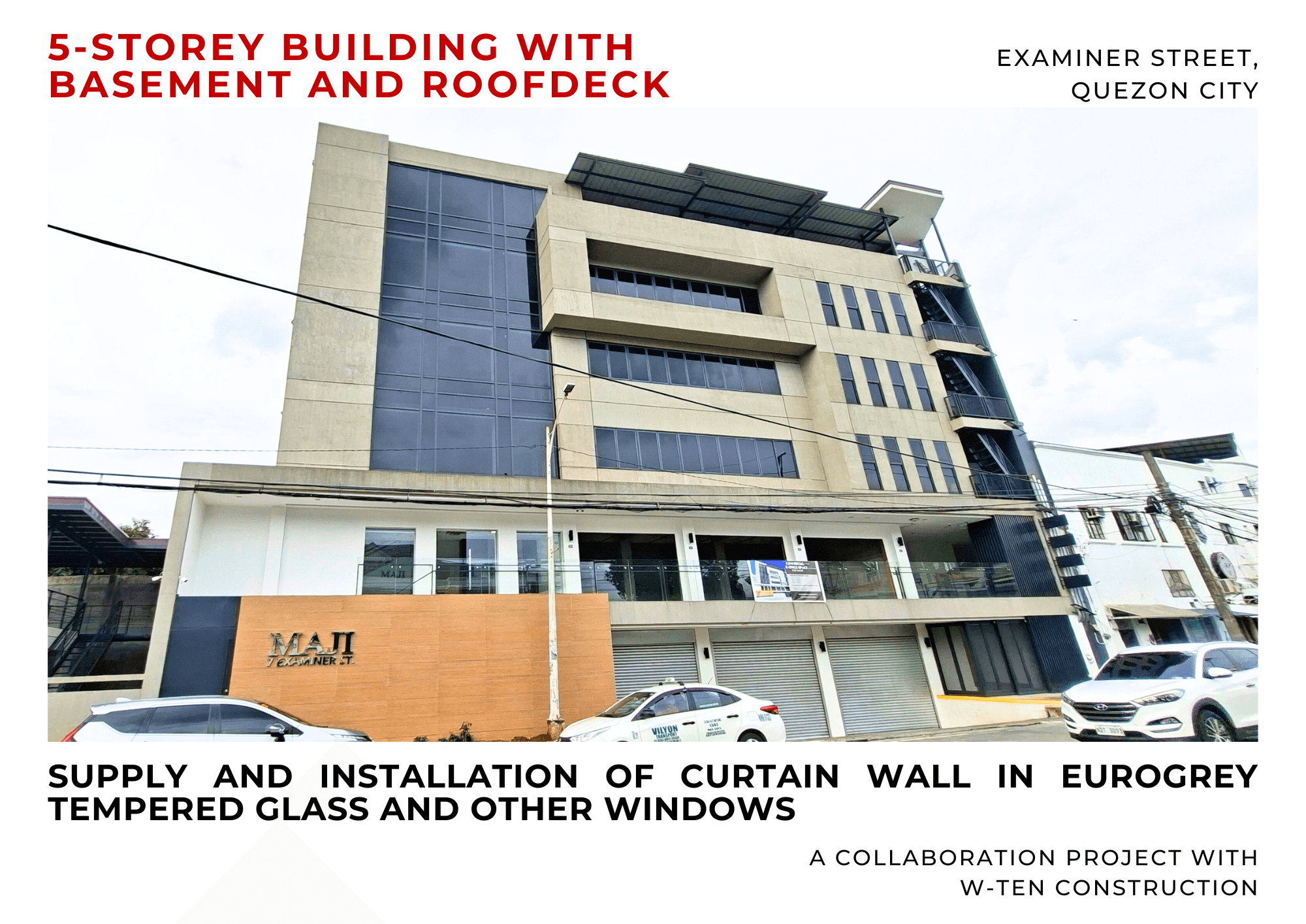 5-STOREY COMMERCIAL BLDG. project showcase