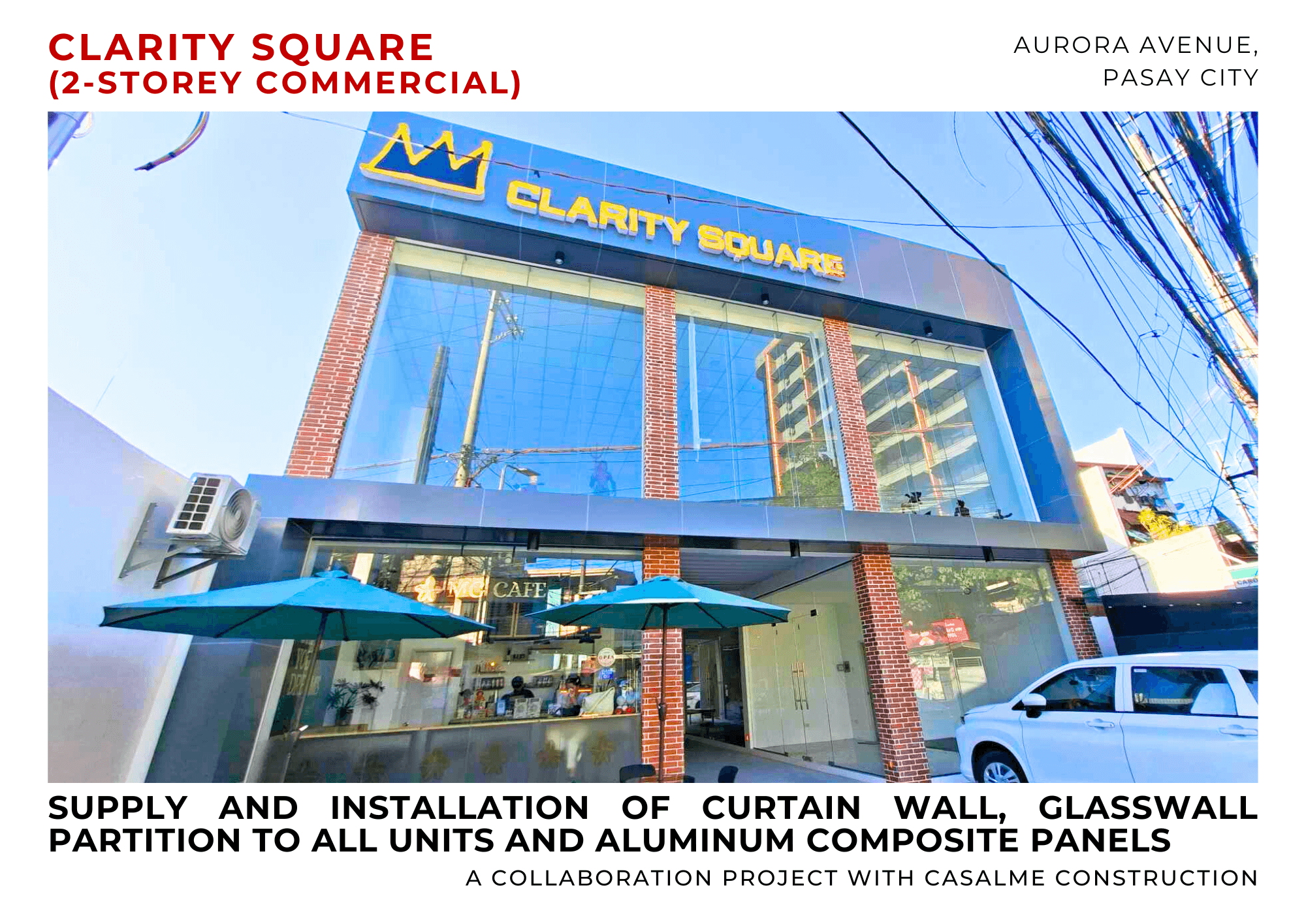 CLARITY SQUARE project showcase