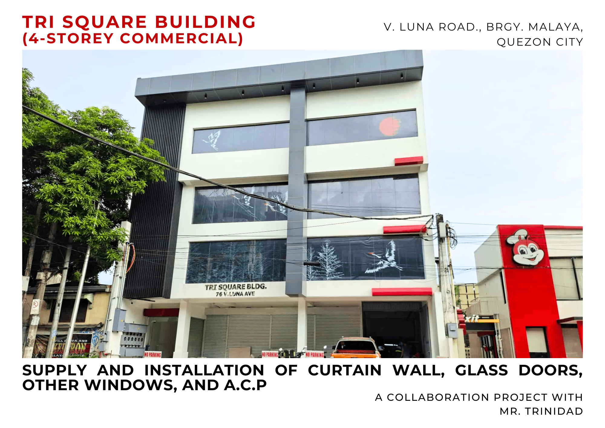 TRI SQUARE BUILDING project showcase